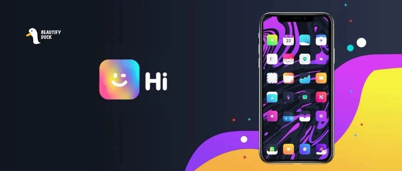 Hi主题 | 多彩朦胧,让屏幕更丰富!